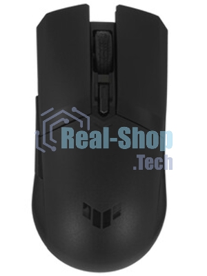 Мышь беспроводная ASUS TUF M4 WL черный, 12000 dpi, радиоканал, Bluetooth, USB, кнопки - 6