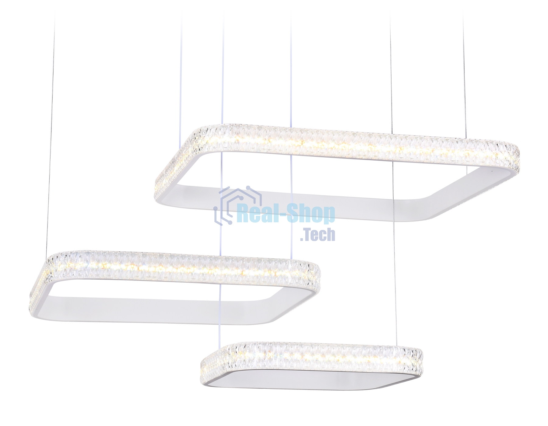 Светильник Ambrella light FA6165 WH белый 131W 720*500*900 (ПДУ РАДИО 2.4)