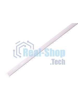 Трубка термоусадочная 4.0/2.0 1м белый Rexant 20-4001