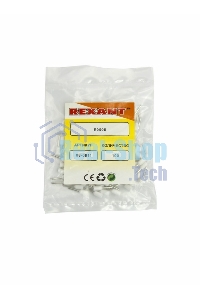 Наконечник штыревой втулочный изолированный Rexant F-8 мм 0.5 мм² (НШВи 0.5-8) белый