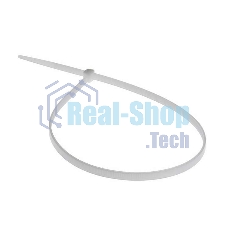 Хомут кабельный Rexant 4.8х400 нейл. белый (уп. 100 шт)