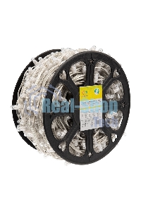 Гирлянда Neon-night LED Клип-лайт 12 V, прозрачный ПВХ, 150 мм, цвет диодов белый