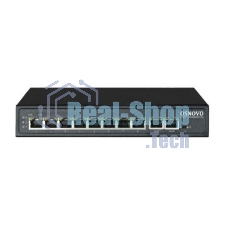 Коммутатор PoE Osnovo SW-21000(120W), 8 x FE с поддержкой PoE (IEEE 802.3af/at), 2 x FE, до 30W на порт, суммарно до 120W