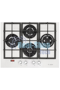 Газовая варочная панель GEFEST ПВГ 2231-02 Р12, 4 конфорки, закаленное стекло, белый