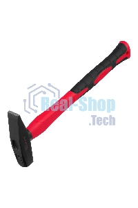 Молоток слесарный Matrix ''optimal'', 300 г, фибергласовая обрезиненная рукоятка, квадратный боек