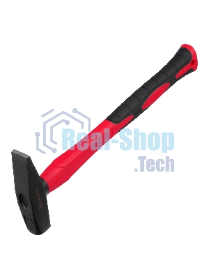 Молоток слесарный Matrix ''optimal'', 300 г, фибергласовая обрезиненная рукоятка, квадратный боек