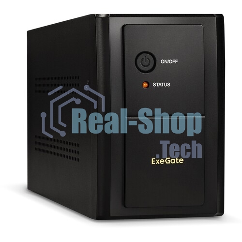 Источник бесперебойного питания ExeGate EX292801RUS SpecialPro UNB-1600.LED.AVR.2SH.3C13 1600VA/950W, LED, AVR, 2*Schuko+3*C13, съемн.кабель, металлический корпус, черный