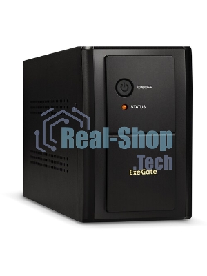 Источник бесперебойного питания ExeGate EX292801RUS SpecialPro UNB-1600.LED.AVR.2SH.3C13 1600VA/950W, LED, AVR, 2*Schuko+3*C13, съемн.кабель, металлический корпус, черный