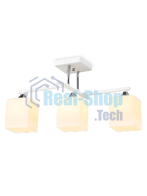 Светильник Ambrella light TR303113/3 WH/CH/FR белый/хром/белый матовый E27/3 max 40W 490*260*290