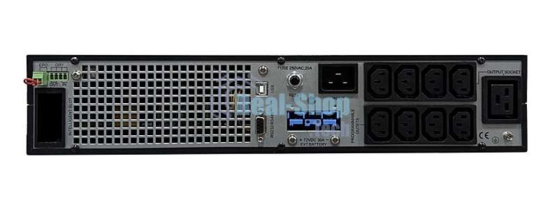 Источник бесперебойного питания Systeme Electric Smart-Save Online SRT/3000 ВА/3000 Вт/8xIEC C13 + 1х IEC 320 С19