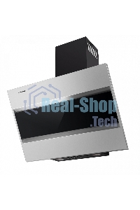 Вытяжка каминная Maunfeld Bridge 60 нержавеющая сталь/черное стекло, 60 см, 850 куб. м/ч, 51 дБ