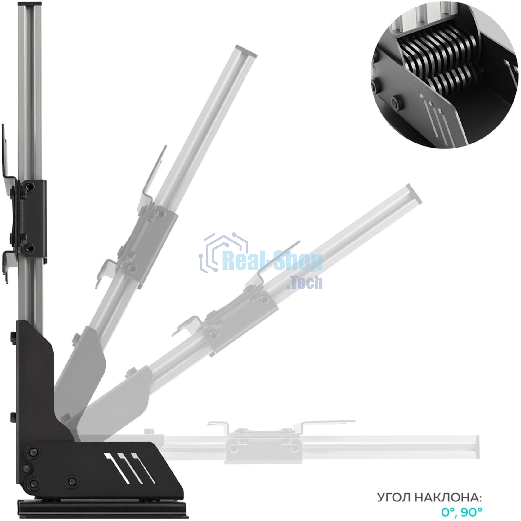 Потолочный кронштейн ONKRON CR1S для телевизора 10”- 40