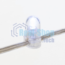 Гирлянда Neon-night LED Клип-лайт 12 V, прозрачный ПВХ, 150 мм, цвет диодов белый