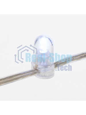 Гирлянда Neon-night LED Клип-лайт 12 V, прозрачный ПВХ, 150 мм, цвет диодов белый