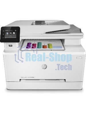 МФУ лазерное HP Color LaserJet Pro M283fdw (7KW75A), A4, цветной, печ. до 21 стр/мин., скан. до 26 стр/мин. (ч/б) 22 стр/мин. (цвет), 600 x 600 dpi (печать) 300x300dpi (скан), USB, RJ-45, Wi-Fi, Air Print, Mopria