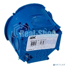 Коробка установочная С3 d68х45 для полых стен (с саморезами и пластик. лапками) IEK UKG10-068-045-000-P-UO