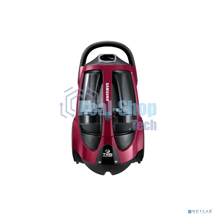 Пылесос Samsung VCC885HH3P красный, 430/2200 Вт, уборка сухая, пылесборник контейнер 2 л