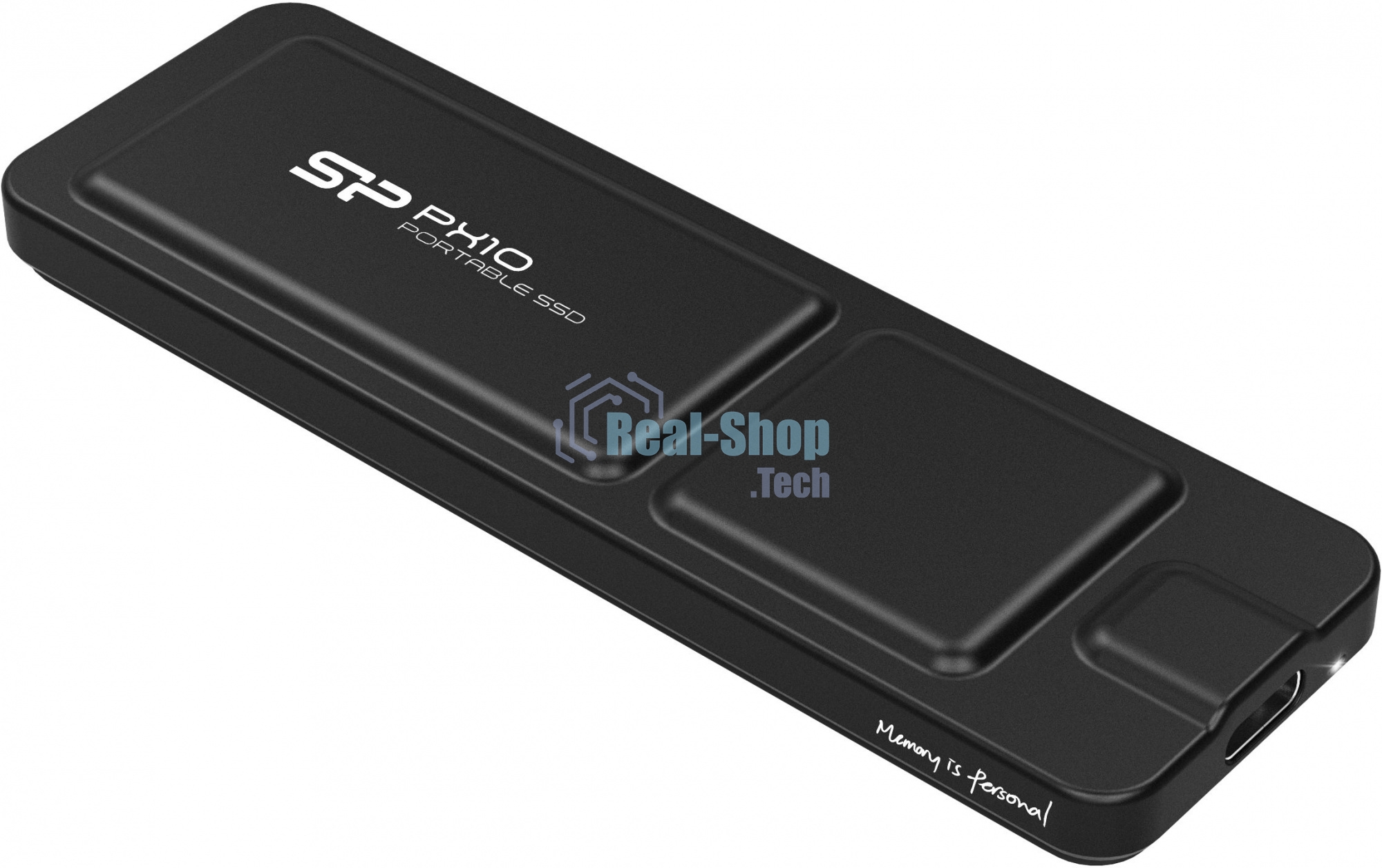 Внешний SSD 4Tb Silicon Power PX10, External, USB TypeC 3.2, черный, read/write 1050/1050 Mb/s