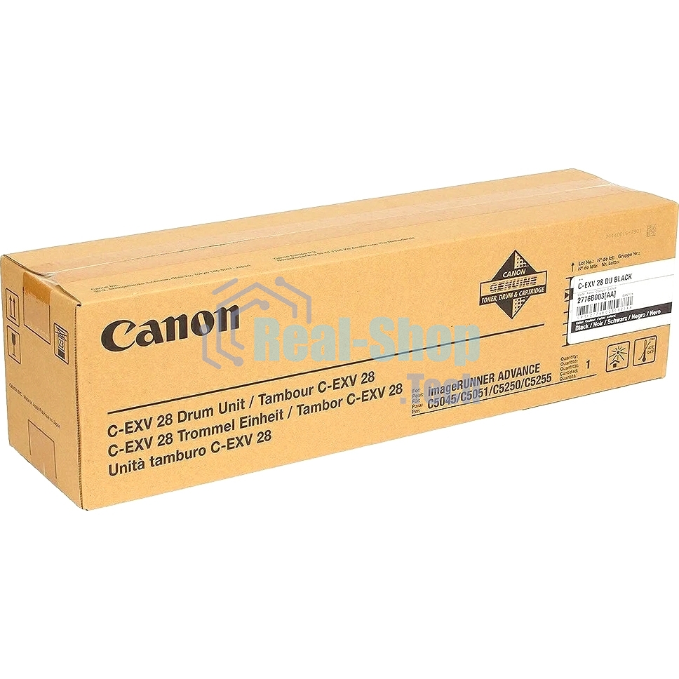 Фотобарабан Canon C-EXV28Bk для iR C5045/C5051/C5250/C5255 . черный. 44000 страниц.