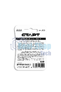 Батарейки СТАРТ LR03-BL4 40/720 (4 шт)