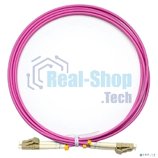 Шнур оптический Cabeus FOP-50-OM4-LC-LC-2m duplex LC-LC 50/125 мм OM4 2м LSZH