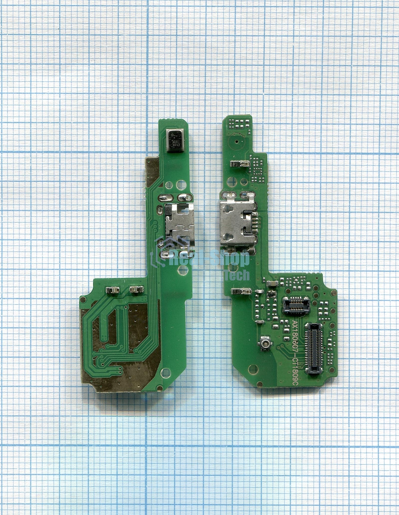 Плата разъема питания с микрофоном для Xiaomi Redmi 6/6a