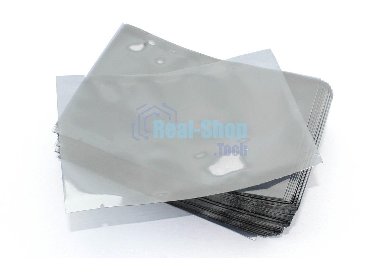 Упаковка 200шт антистатических пакетов 9x13см