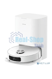 Робот-пылесос Dreame RLL11GC L10 Prime белый, 60 Вт, 5200 мА·ч Li-Ion, уборка сухая/влажная, пылесборник контейнер 0.45 л