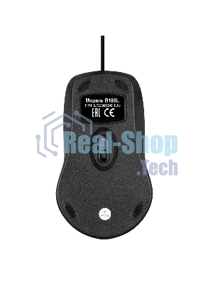 Мышь проводная ExeGate Professional Standard B100L черный, 1000 dpi, USB, кнопки - 3