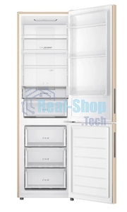 Холодильник Haier CEF538CGG золото двухкамерный 263/105л морозилка снизу, No Frost