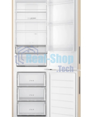 Холодильник Haier CEF538CGG золото двухкамерный 263/105л морозилка снизу, No Frost