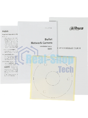 Камера видеонаблюдения Dahua DH-IPC-HFW1339DTK2P-SAW-IL-0280B, IP, 3 Мп, 2.8 мм, белая