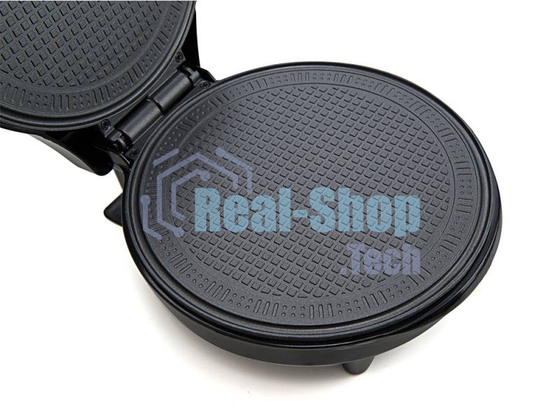 Вафельница Kitfort KT-1617 640Вт серебристый/черный