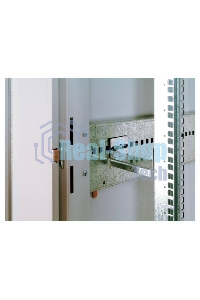 Шкаф телеком. напольный 42U (800x1000) дверь стекло (ШТК-М-42.8.10-1ААА) (3 коробки)