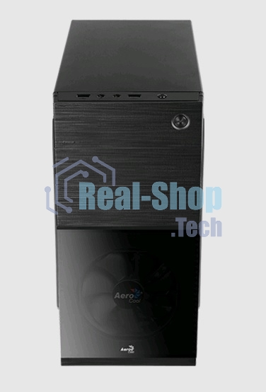 Компьютерный корпус Aerocool/Formula Cs-105, mATX, без БП, 187x361x355мм (ШxГxВ), USB 3.0 x1, USB 2.0 x1, металл 0,5мм, 120-мм вентилятор в комплекте, черный