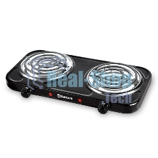 Плита настольная электрическая Sakura ПЭ-03В 2000Вт 145/145мм 2конф/спир Плита настольная электрическая Sakura ПЭ-03В 2000Вт 145/145мм 2конф/спир