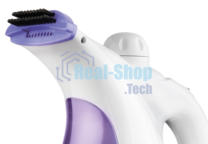 Отпариватель ручной Centek CT-2380 (бел/фиолет) 700Вт, 250мл, 15г/мин, регулятор мощн, насадка-щетка
