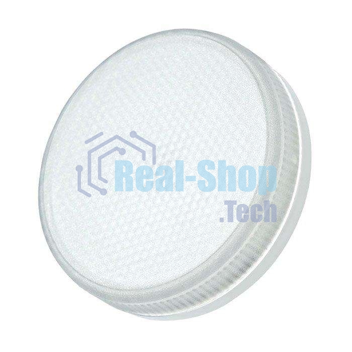 Лампа светодиодная JazzWay PLED-ECO-GX53 6Вт таблетка 5000К frost холод. белый GX53 460лм 230В