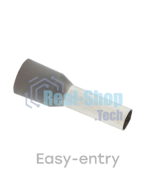 Наконечник штыревой втулочный изол. НШвИ 4.0-9 (уп.50шт) EKF nhvi-4.0-9