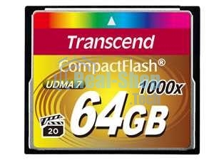 Флеш карта CF 64Gb Transcend TS64GCF1000 (1000X) 