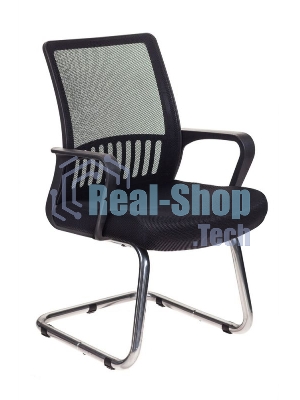 Кресло Бюрократ MC-209/B/TW-11 черный, сетка, 120 кг, механизм качания