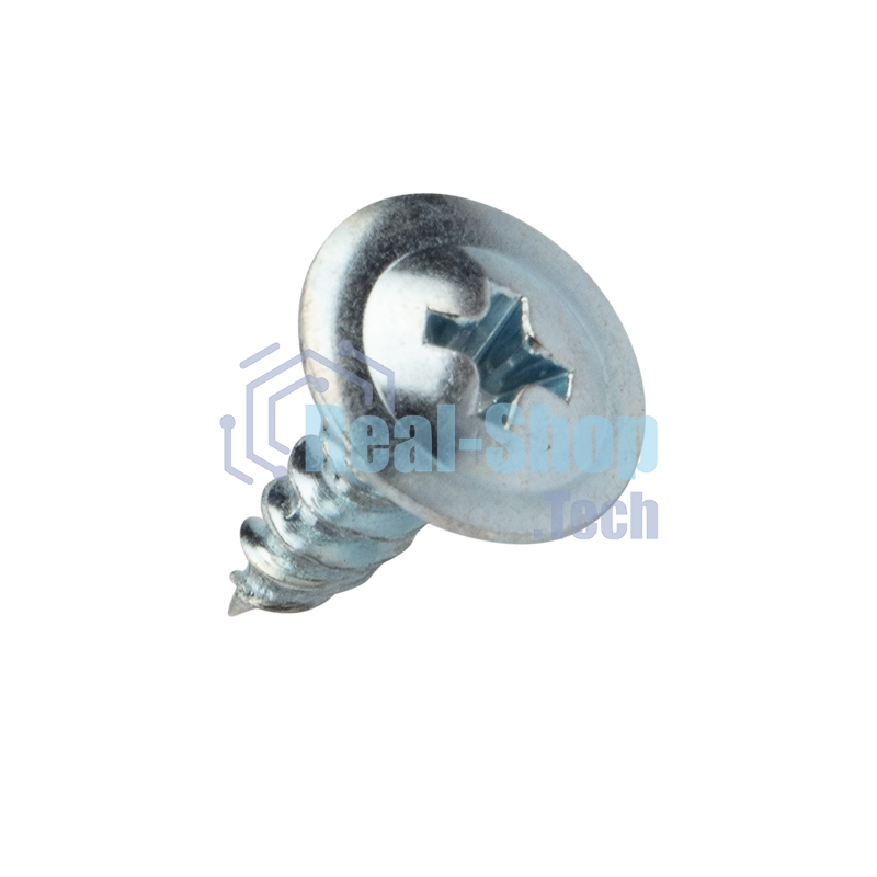 Саморез с прессшайбой Kranz ПШС острый 4.2х13, пакет (25шт.)