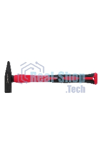 Молоток слесарный Matrix ''optimal'', 300 г, фибергласовая обрезиненная рукоятка, квадратный боек