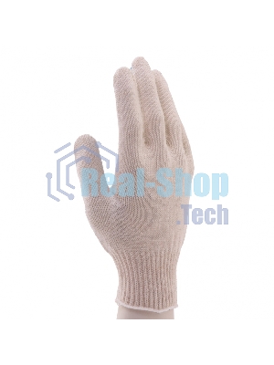 Перчатки трикотажные, с ПВХ точкой, 10 класс Россия