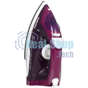 Утюг Centek CT-2348 фиолетовый, 1600 Вт, 20 г/мин, 80 г/мин, 200 мл