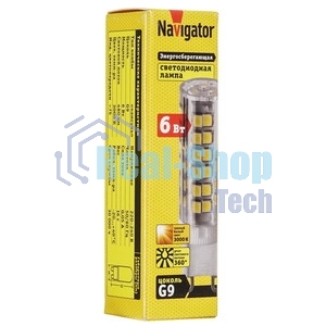 Лампа светодиодная Navigator NLL-P-G9-5-230-3K 5 Вт капсульная 3000К теплый белый G9 400лм 230В