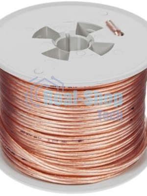 Акустический кабель Cablexpert CC-TC2x2,5-50M, прозрачный,  50 м, на катушке