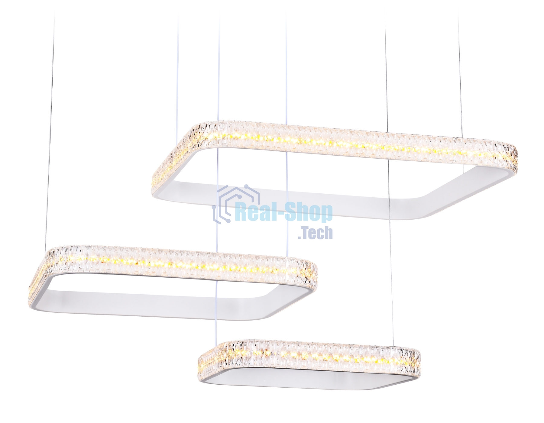 Светильник Ambrella light FA6165 WH белый 131W 720*500*900 (ПДУ РАДИО 2.4)