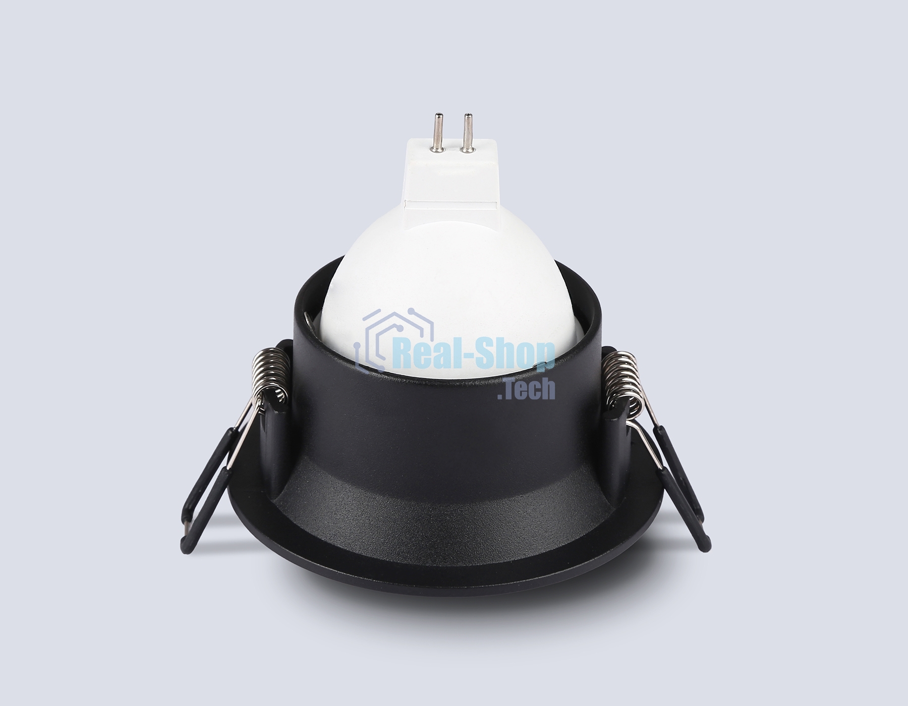 Встраиваемый точечный светильник Ambrella light TN102806 BK черный GU5.3 D81*50