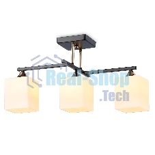 Светильник Ambrella light TR303114/3 BK/FGD/FR черный/золото/белый матовый E27/3 max 40W 490*260*290